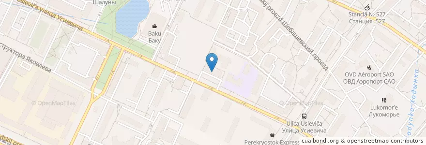Mapa de ubicacion de Стоматологическая поликлиника № 8 en Rusland, Centraal Federaal District, Moskou, Северный Административный Округ, Район Аэропорт.