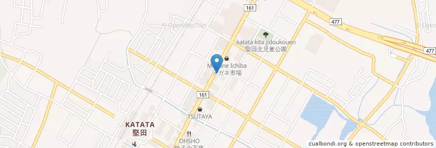 Mapa de ubicacion de スターバックス en Japón, Prefectura De Shiga, 大津市.