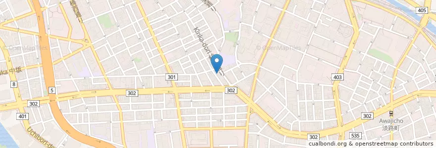 Mapa de ubicacion de 神保町KACCI en اليابان, 東京都, 千代田区.