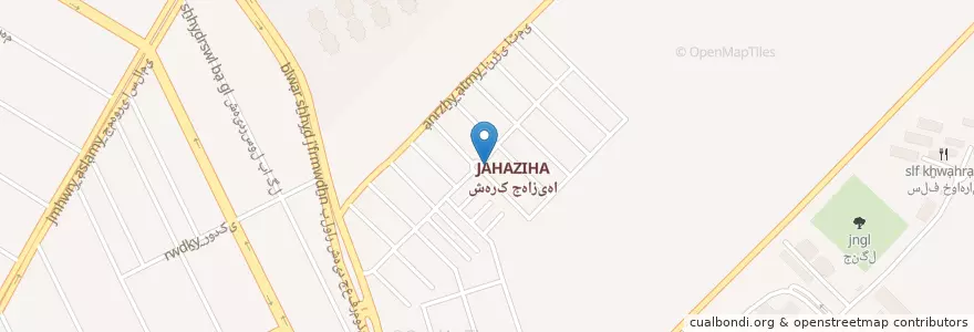 Mapa de ubicacion de مسجد شهرک بهداری en 이란, استان البرز, شهرستان کرج, بخش مرکزی شهرستان کرج, کرج.