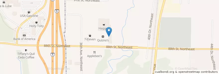 Mapa de ubicacion de Sunny Teriyaki en アメリカ合衆国, ワシントン州, Snohomish County, Marysville.