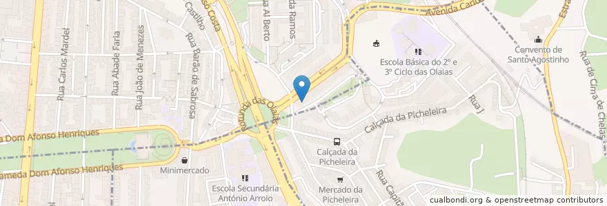 Mapa de ubicacion de Caixa Geral de Depósitos en Portugal, Área Metropolitana De Lisboa, Lisboa, Grande Lisboa, Lisboa, Beato.