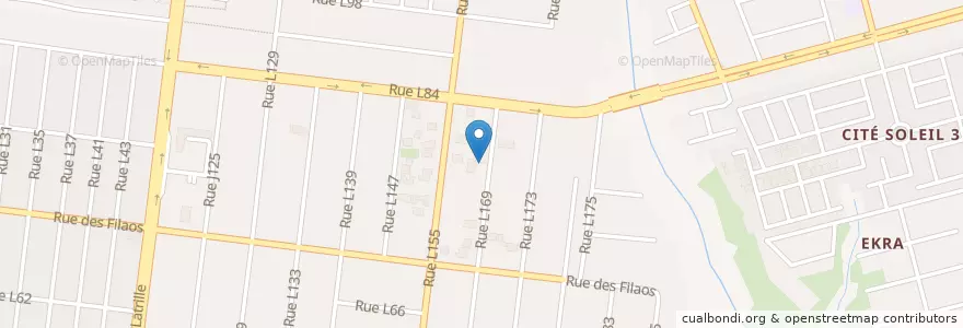 Mapa de ubicacion de Joe's Tacos en 科特迪瓦, 阿比让, Cocody.
