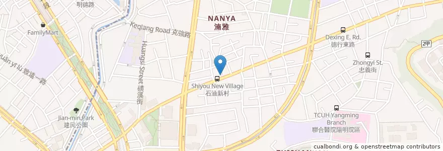 Mapa de ubicacion de 冠丹整復 en 台湾, 新北市, 台北市, 士林区.