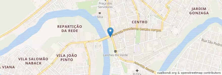 Mapa de ubicacion de Colégio União en ブラジル, 南東部地域, ミナス ジェライス, Região Geográfica Intermediária De Varginha, Microrregião Varginha, Três Corações.