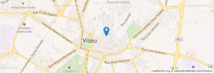 Mapa de ubicacion de Solar das Tradições en پرتغال, Centro, Viseu, Viseu Dão-Lafões, Viseu, União Das Freguesias De Viseu.