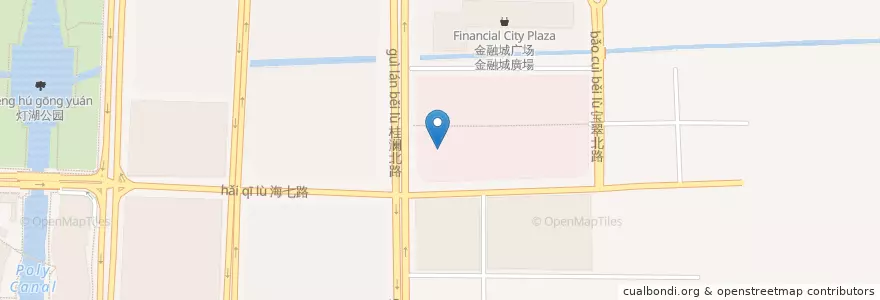 Mapa de ubicacion de McDonald's en Chine, Guangdong, 佛山市, 南海区.