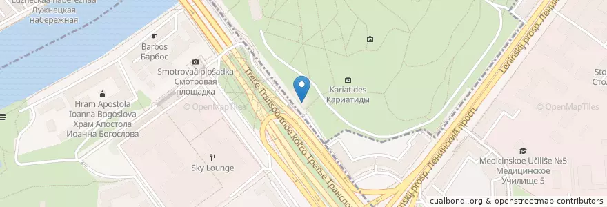 Mapa de ubicacion de Рабочая станция en 俄罗斯/俄羅斯, Центральный Федеральный Округ, Москва.