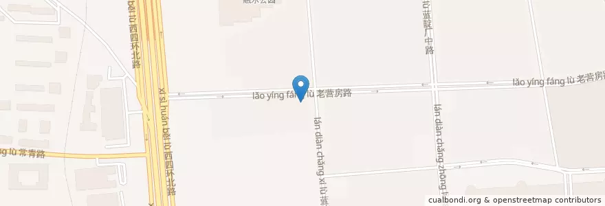 Mapa de ubicacion de 交通银行 en Chine, Pékin, Hebei, 海淀区.