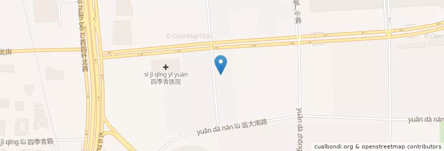 Mapa de ubicacion de 品质伊骊 en China, Beijing, Hebei, 海淀区.