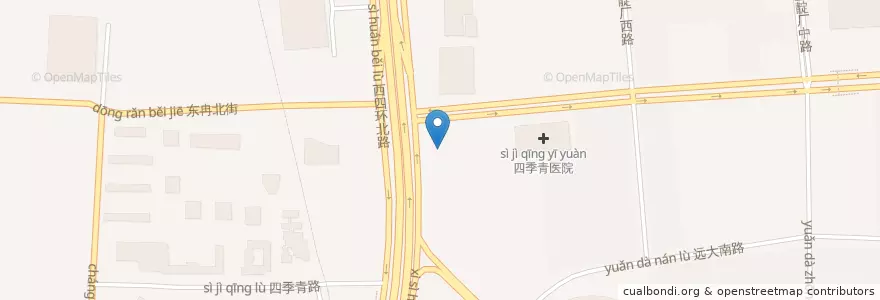 Mapa de ubicacion de 六合居 en China, Pequim, Hebei, 海淀区.