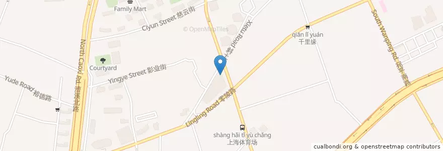 Mapa de ubicacion de Häagen-Dazs en China, Shanghai, Xuhui District.