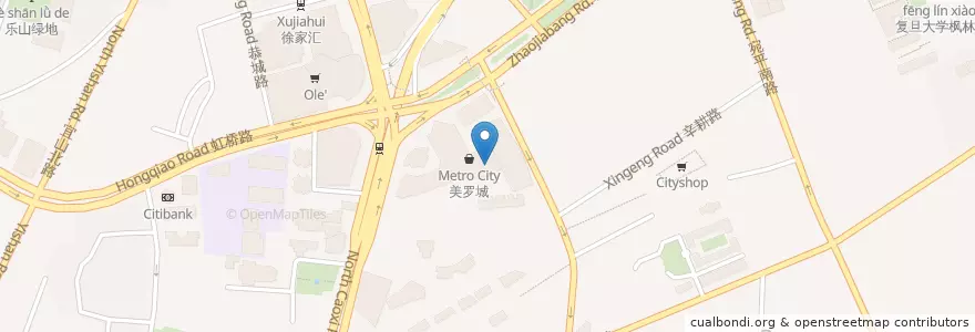 Mapa de ubicacion de Haagen-Daz en China, Shanghai, Xuhui.