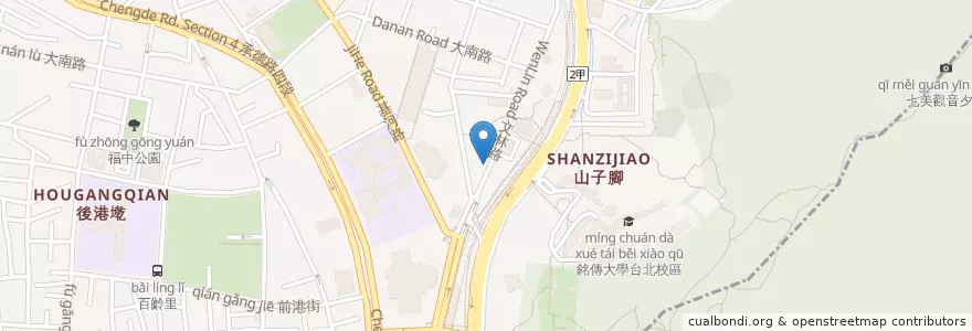 Mapa de ubicacion de 新豐平價自助火鍋 en 타이완, 신베이 시, 타이베이시, 스린 구.