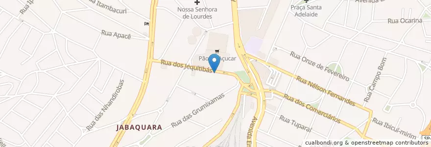 Mapa de ubicacion de Drogaria São Paulo en Бразилия, Юго-Восточный Регион, Сан-Паулу, Região Geográfica Intermediária De São Paulo, Região Metropolitana De São Paulo, Região Imediata De São Paulo, Сан-Паулу.