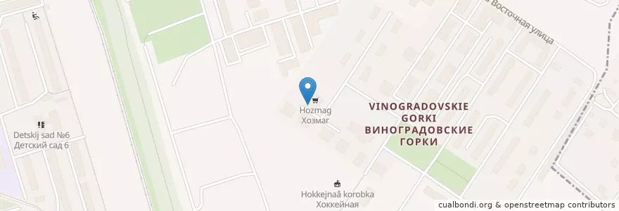 Mapa de ubicacion de Почта Банк en Russia, Distretto Federale Centrale, Oblast' Di Mosca, Городской Округ Долгопрудный.