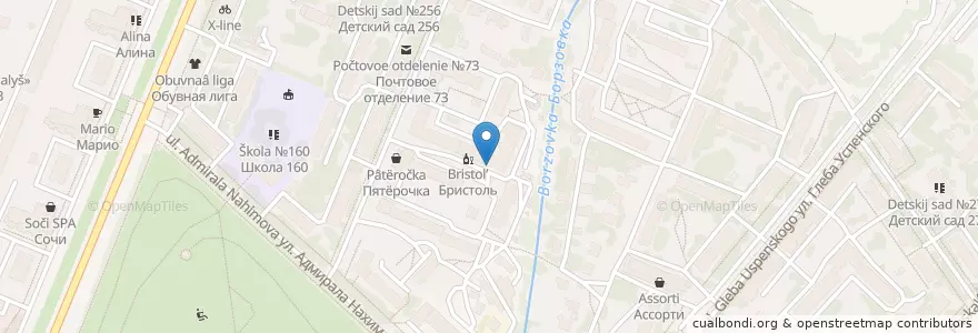 Mapa de ubicacion de Якорь en Russia, Circondario Federale Del Volga, Нижегородская Область, Городской Округ Нижний Новгород.