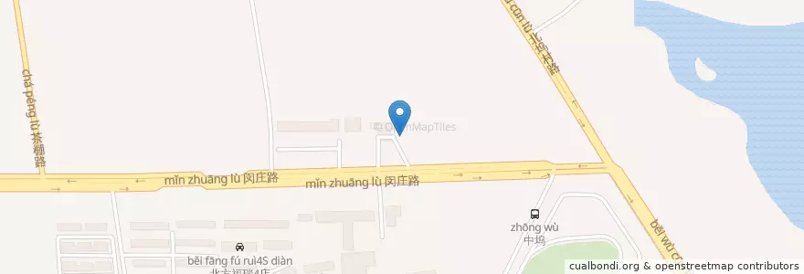 Mapa de ubicacion de 麦当劳 en الصين, بكين, خبي, 海淀区.