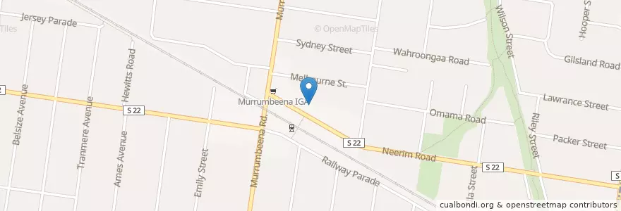 Mapa de ubicacion de Dance Be In It en Australia, Victoria, City Of Glen Eira.