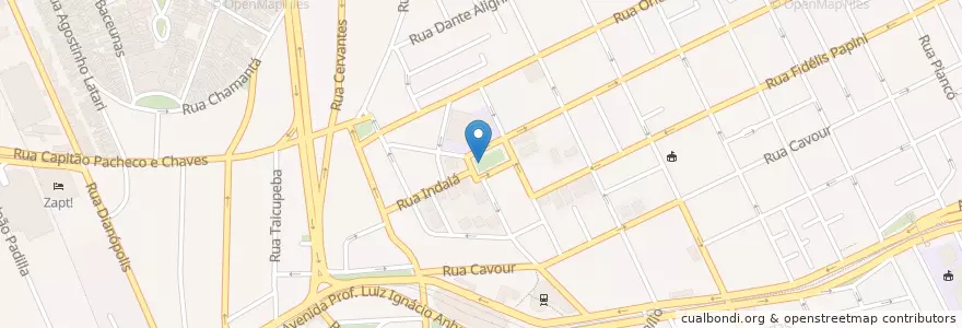 Mapa de ubicacion de Biblioteca Ricardo Ramos en 브라질, 남동지방, 상파울루, Região Geográfica Intermediária De São Paulo, Região Metropolitana De São Paulo, Região Imediata De São Paulo, 상파울루.