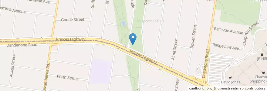 Mapa de ubicacion de Arcare en Австралия, Виктория, City Of Stonnington.