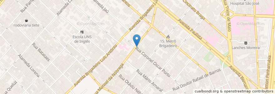 Mapa de ubicacion de Porto Caires en البَرَازِيل, المنطقة الجنوبية الشرقية, ساو باولو, Região Geográfica Intermediária De São Paulo, Região Metropolitana De São Paulo, Região Imediata De São Paulo, ساو باولو.