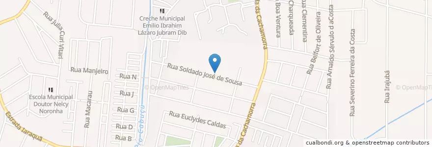 Mapa de ubicacion de Capela São José en ブラジル, 南東部地域, リオ デ ジャネイロ, Região Geográfica Imediata Do Rio De Janeiro, Região Metropolitana Do Rio De Janeiro, Região Geográfica Intermediária Do Rio De Janeiro, リオデジャネイロ.
