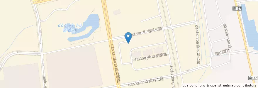 Mapa de ubicacion de 翰林茶館 en 臺灣, 臺南市, 新市區.