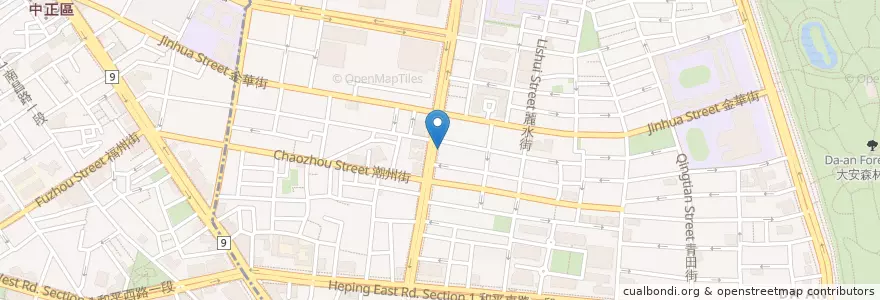 Mapa de ubicacion de 員林商店 en Тайвань, Новый Тайбэй, Тайбэй.