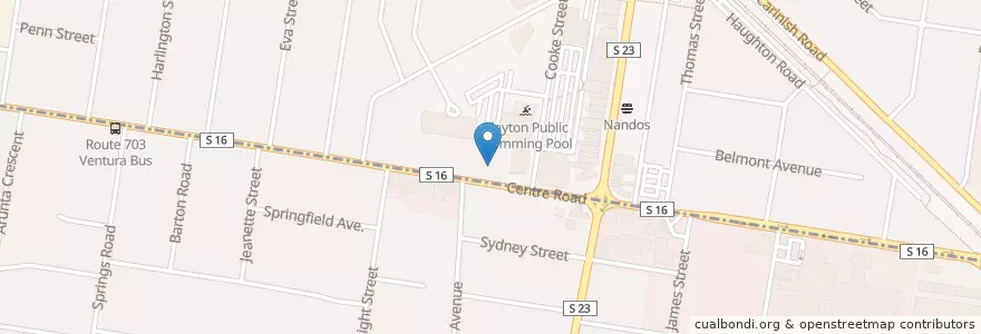 Mapa de ubicacion de Medifirst Family Clinic en Austrália, Victoria.
