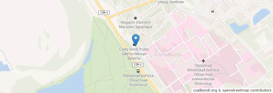 Mapa de ubicacion de Шаурма en ロシア, 中央連邦管区, Владимирская Область, Городской Округ Владимир.