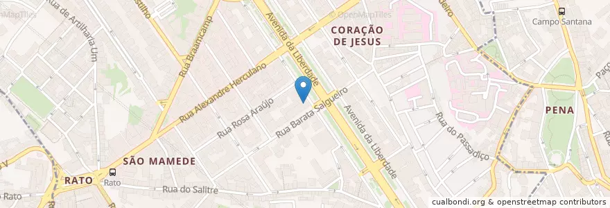 Mapa de ubicacion de Novo Banco en 포르투갈, Área Metropolitana De Lisboa, Lisboa, Grande Lisboa, 리스본, Santo António.