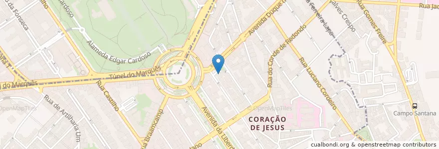 Mapa de ubicacion de Santander Totta en Portekiz, Área Metropolitana De Lisboa, Lisboa, Grande Lisboa, Lizbon, Santo António.
