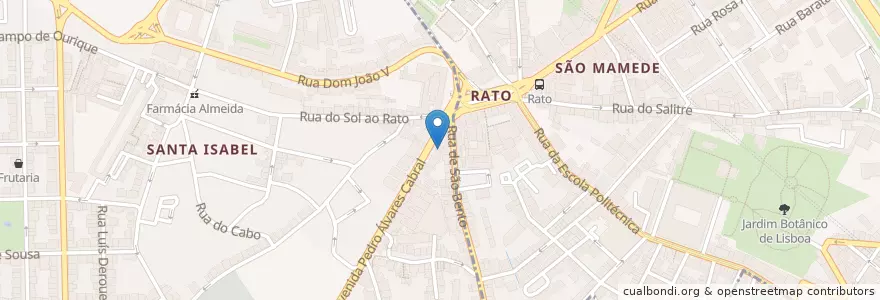 Mapa de ubicacion de Montepio en Portekiz, Área Metropolitana De Lisboa, Lisboa, Grande Lisboa, Lizbon.