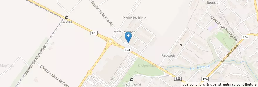 Mapa de ubicacion de Pharmacieplus du forum en Switzerland, Vaud, District De Nyon, Nyon.