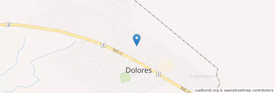Mapa de ubicacion de Instituto Salinas Gutiérrez en ニカラグア, カラソ県, Dolores (Municipio), Jinotepe (Municipio).