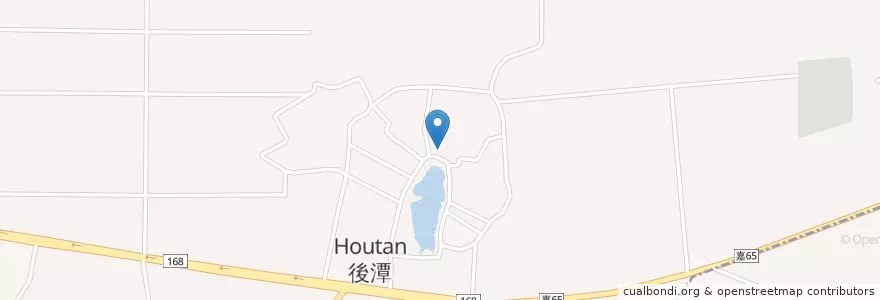 Mapa de ubicacion de 平安宮 en 台湾, 台湾省, 嘉義県, 太保市.