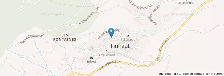 Mapa de ubicacion de Central en Suíça, Finhaut, Valais/Wallis, Saint-Maurice, Finhaut.