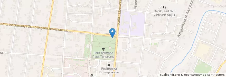 Mapa de ubicacion de «СЭМ» en Russia, South Federal District, Krasnodar Krai, Krymsky District, Крымское Городское Поселение.