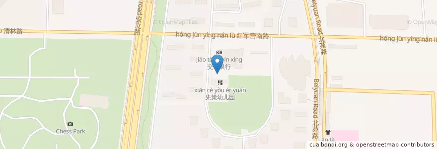 Mapa de ubicacion de 中美力迈幼儿园 en Cina, Pechino, Hebei, 朝阳区 / Chaoyang.