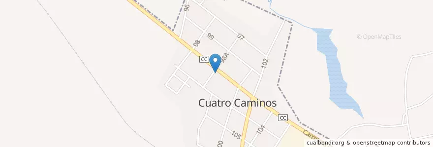 Mapa de ubicacion de CUPET Cimex en 쿠바, La Habana, Cotorro.