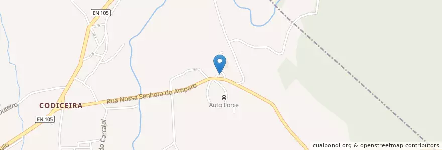 Mapa de ubicacion de Nossa Senhora do Amparo en Portugal, Norte, Porto, Área Metropolitana Do Porto, Valongo, Alfena.