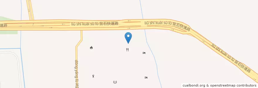 Mapa de ubicacion de 浙江大学工程师学院 en China, Zhejiang, Hangzhou City, Gongshu District, 上塘街道.