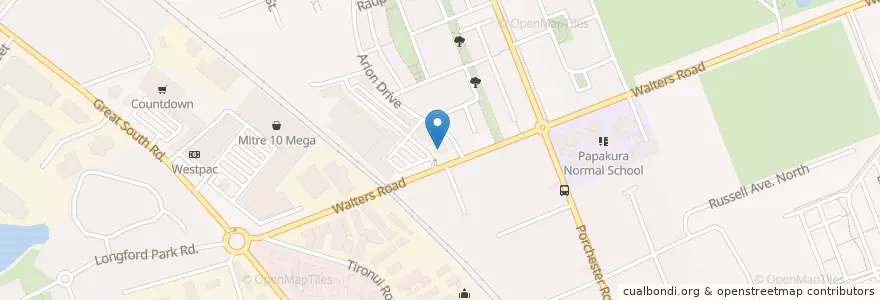 Mapa de ubicacion de Smile Dental en 新西兰, Auckland, Papakura.