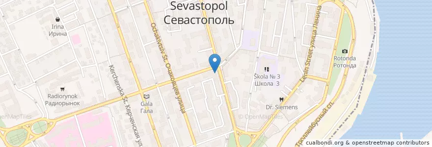 Mapa de ubicacion de Займы на любые цели en Russia, South Federal District, Sevastopol, Sevastopol, Ленинский Район, Ленинский Округ.