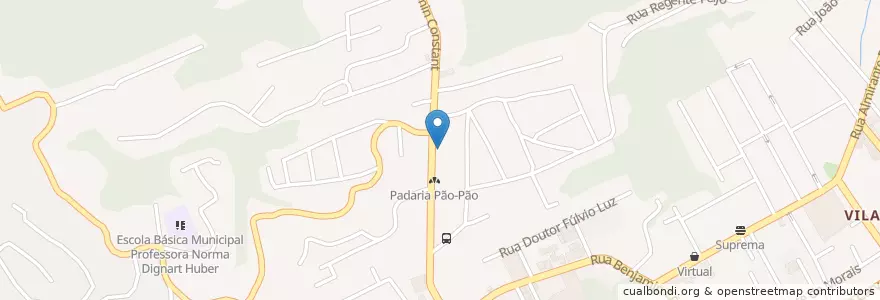 Mapa de ubicacion de Laboratório Santo Antônio en Бразилия, Южный Регион, Санта-Катарина, Região Geográfica Intermediária De Blumenau, Microrregião De Blumenau, Блуменау.