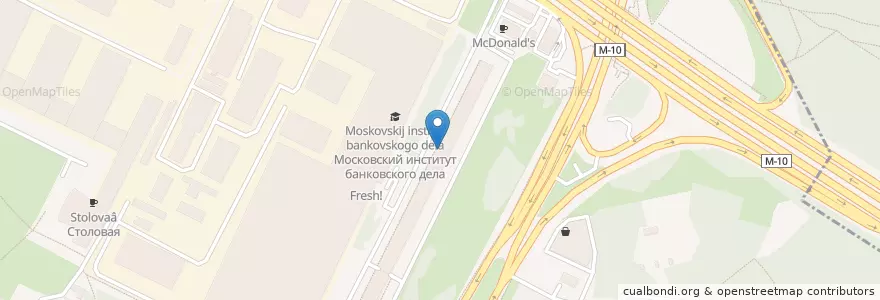 Mapa de ubicacion de Поливет en Rusland, Centraal Federaal District, Oblast Moskou, Moskou, Зеленоградский Административный Округ.
