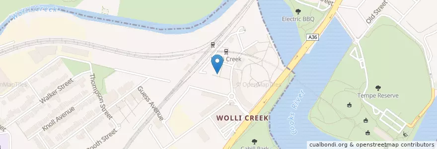 Mapa de ubicacion de Discover Pharmacy + Compounding en Australie, Nouvelle Galles Du Sud, Bayside Council, Sydney.