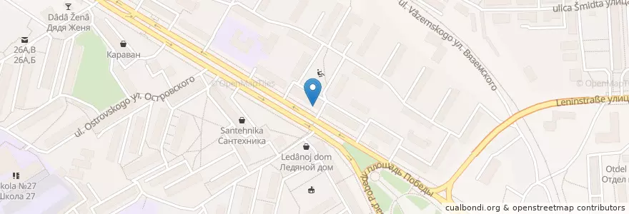 Mapa de ubicacion de Медицина для Вас en Rusia, Приволжский Федеральный Округ, Óblast De Penza, Городской Округ Пенза.