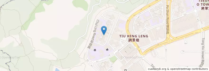 Mapa de ubicacion de TWGHs Lions Club of Metropolitan HK Kindergarten en China, Cantão, Hong Kong, Novos Territórios, 西貢區 Sai Kung District.
